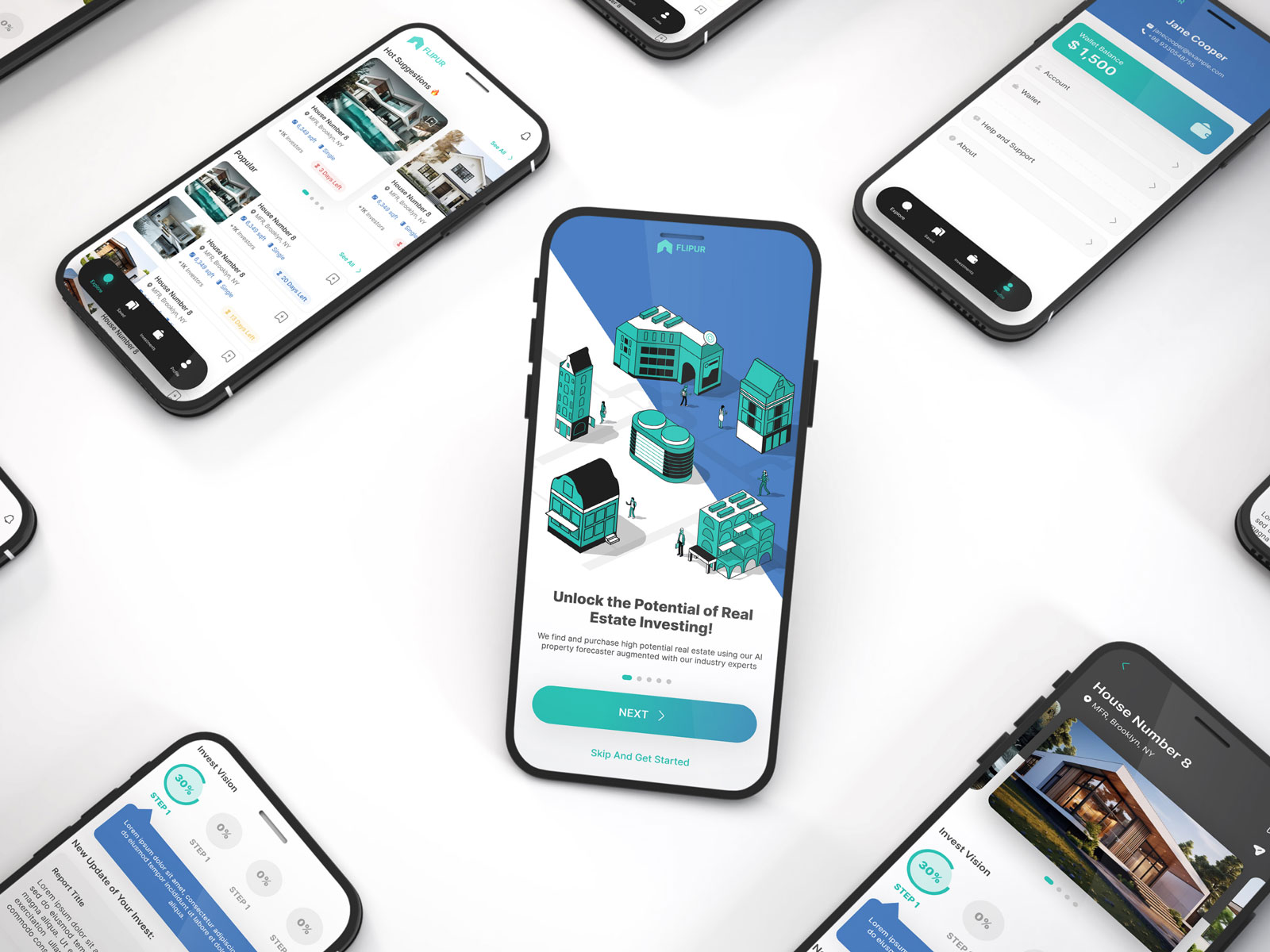 Flipur – Investment Application